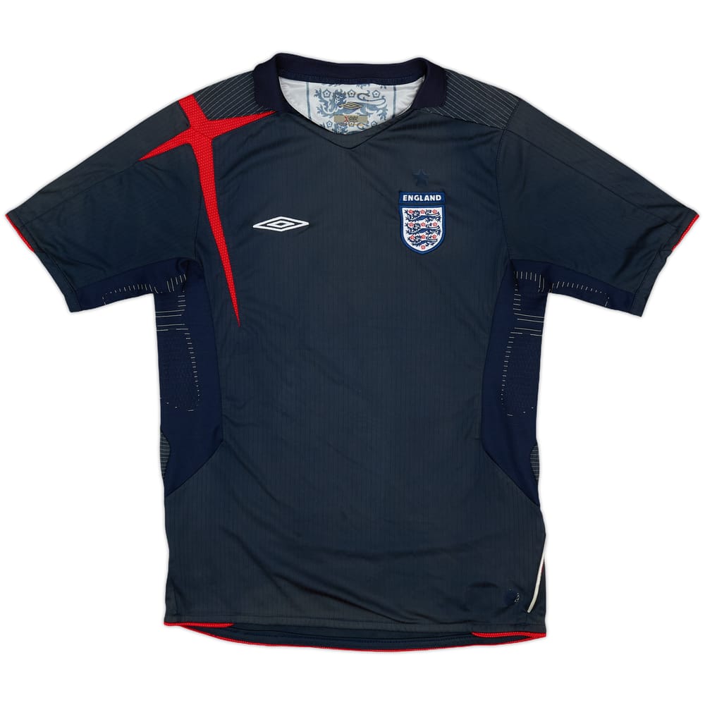 2005-06 England S/S GK Shirt - 5/10 - (L.Boys)