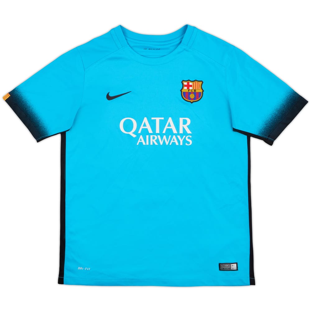 2015-16 Barcelona Third Shirt - 8/10 - (XL.Boys)
