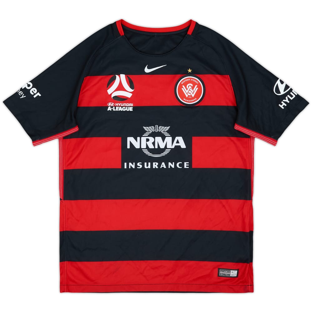 2017-18 Western Sydney Wanderers Home Shirt - 8/10 - (XL.Boys)