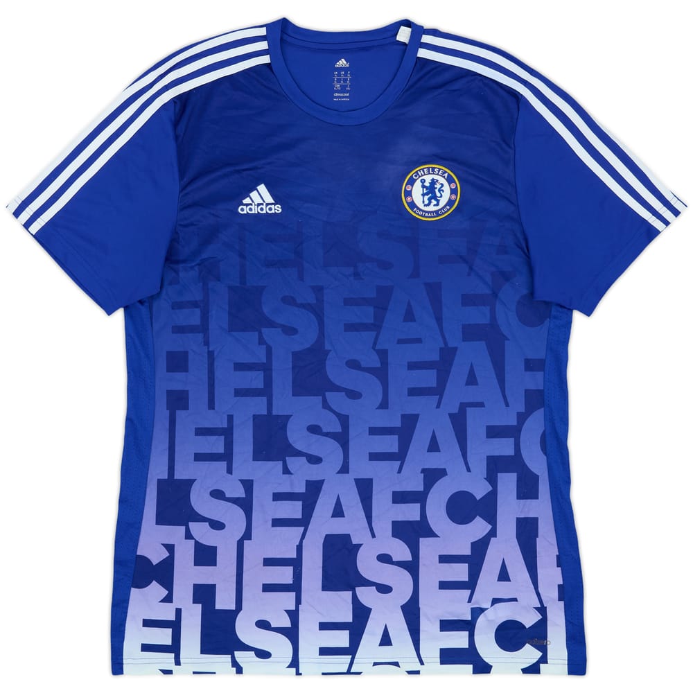 2015-16 Chelsea adizero Training Shirt - 9/10 - (XL)