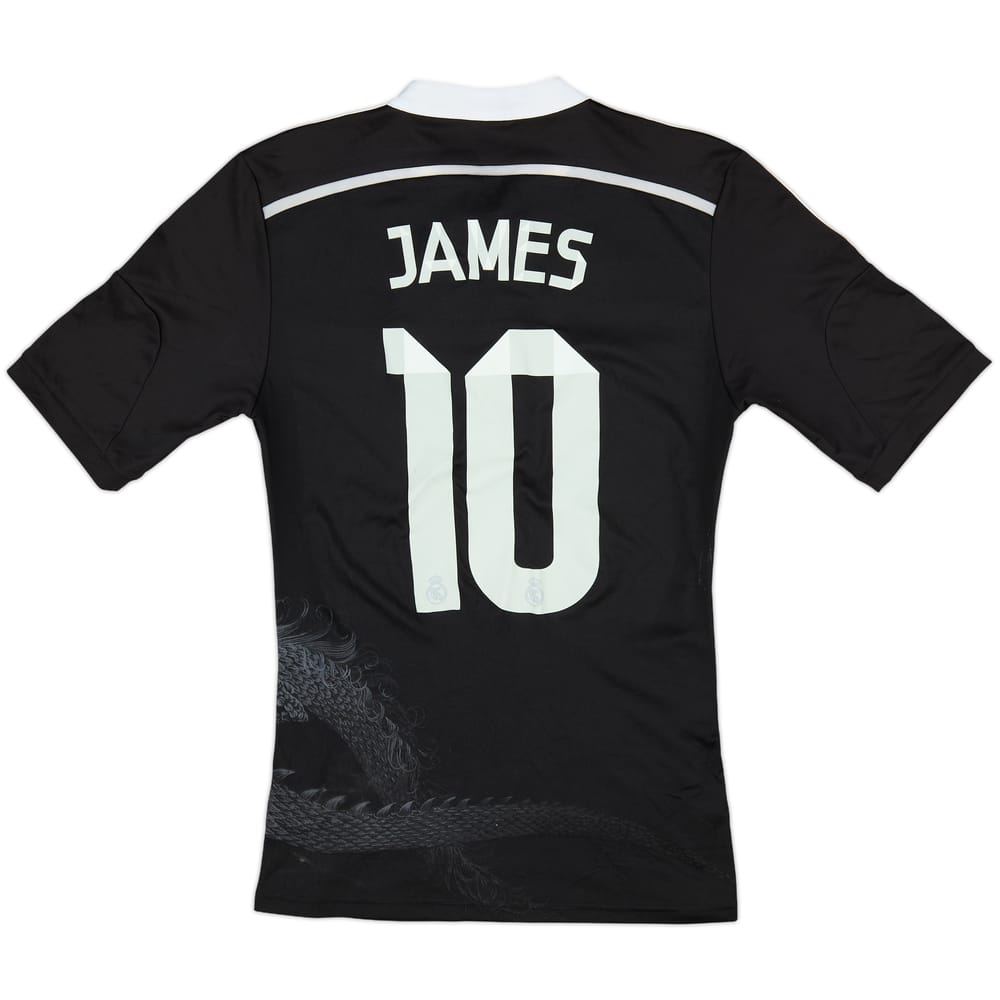 2014-15 Real Madrid Third Shirt James #10 - 7/10 - (S)
