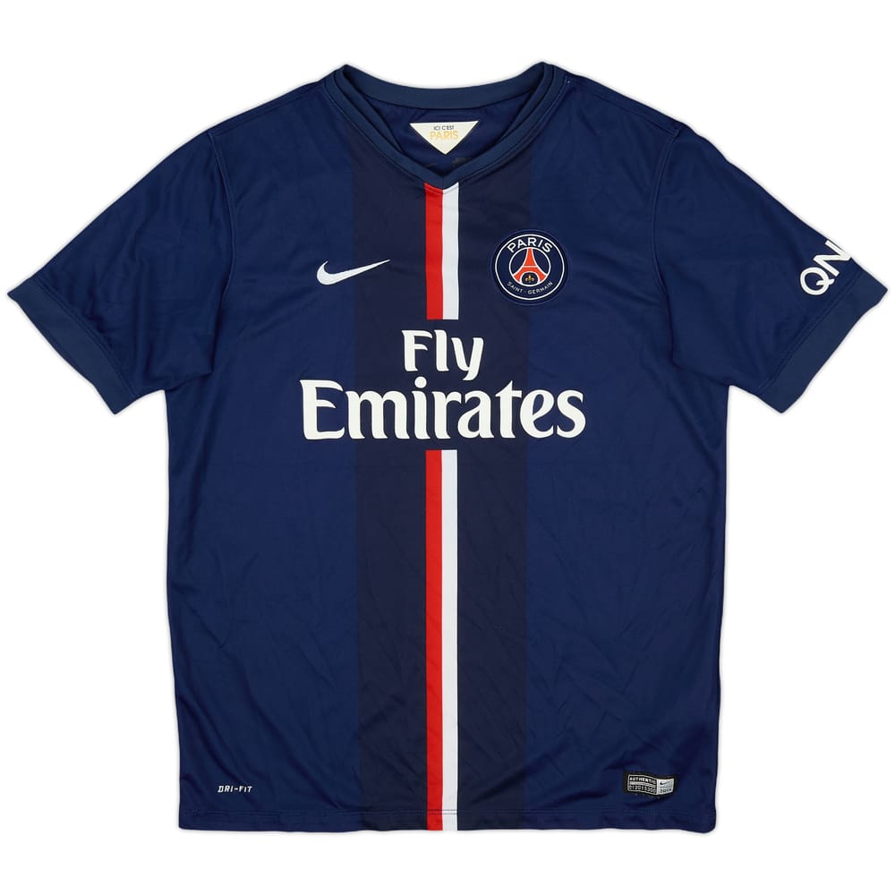 2014-15 Paris Saint-Germain Home Shirt - 7/10 - (XL.Boys)