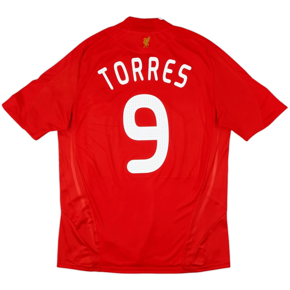 2008-10 Liverpool Home Shirt Torres #9 - 5/10 - (L)