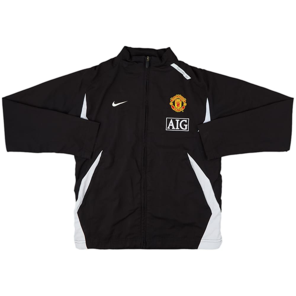 2007-08 Manchester United Nike Track Jacket - 8/10 - (M)