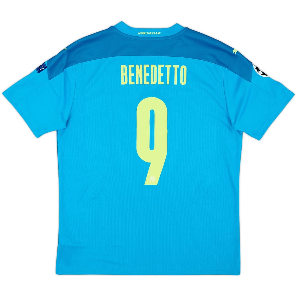 2020-21 Olympique Marseille Third Shirt Benedetto #9 (L)