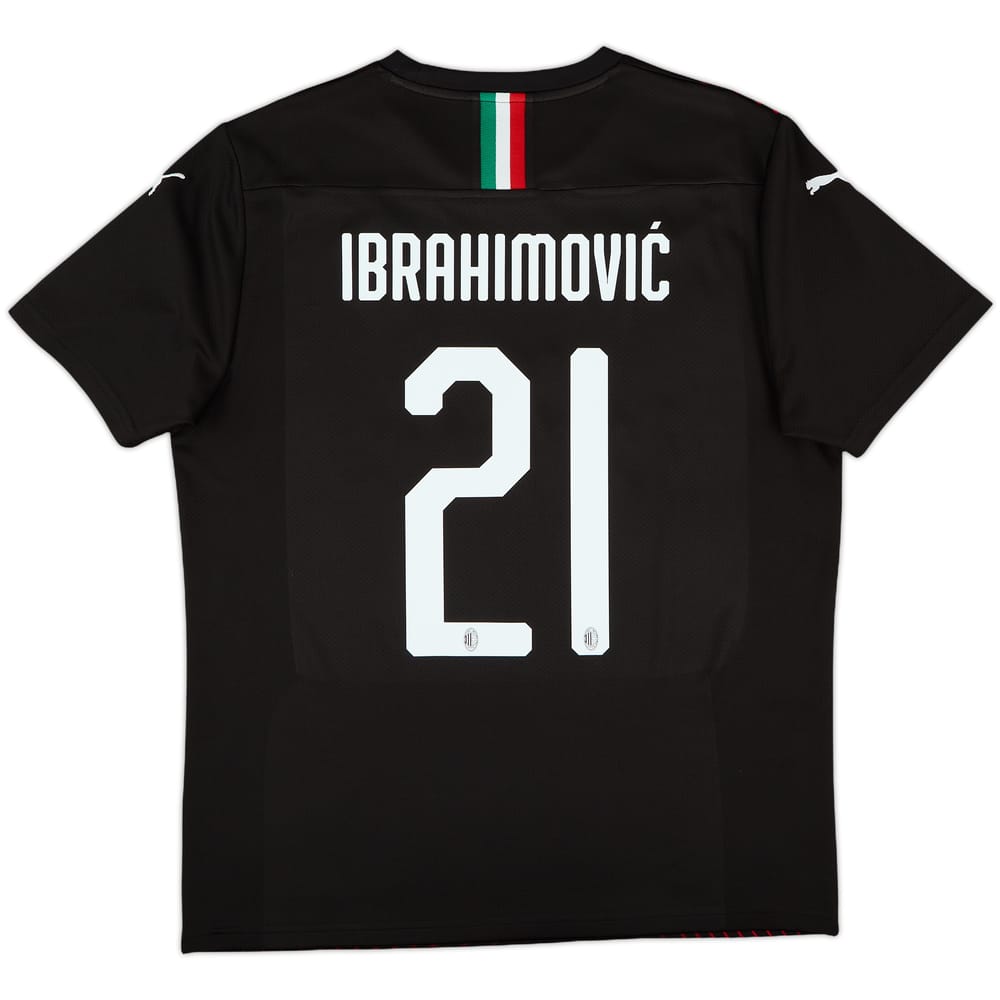 2019-20 AC Milan Third Shirt Ibrahimovic #21 - 5/10 - (L)