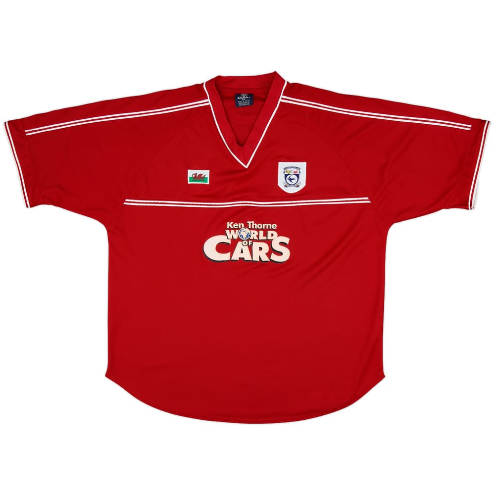 2001-02 Cardiff Away Shirt - 8/10 - (XXL)