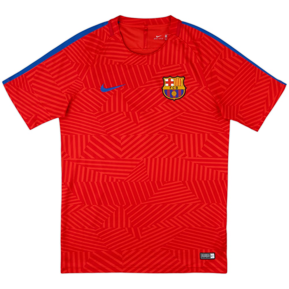2016-17 Barcelona Nike Training Shirt - 10/10 - (M)