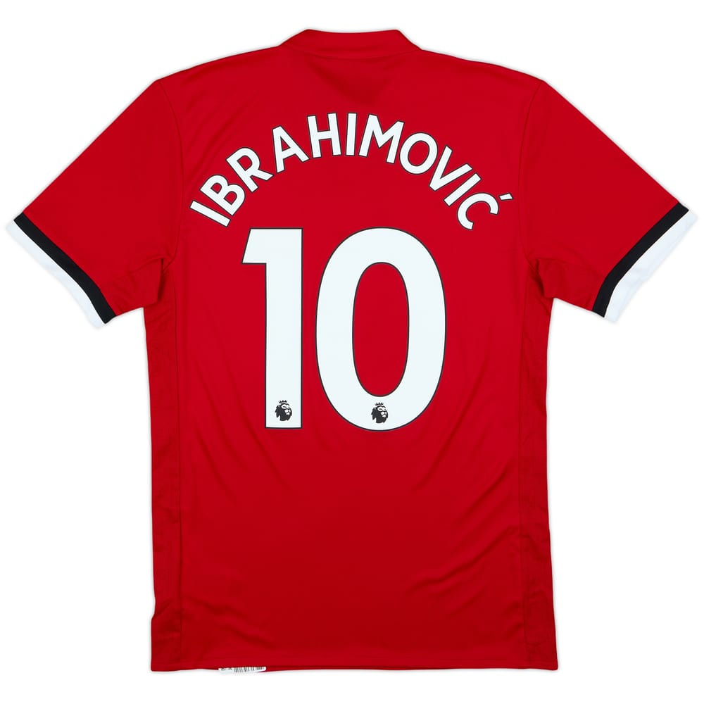 2017-18 Manchester United Home Shirt Ibrahimovic #10 (S)