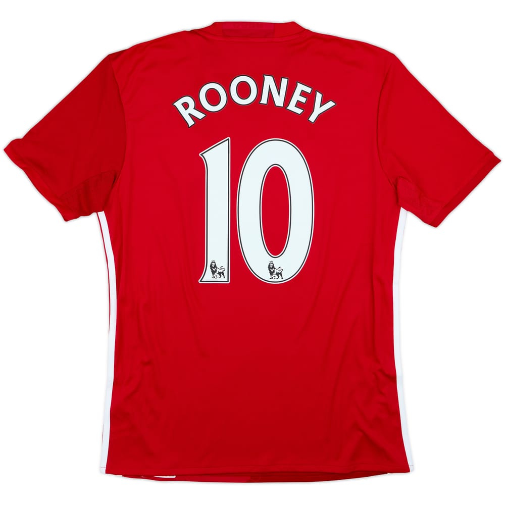 2016-17 Manchester United Home Shirt Rooney #10 (S)