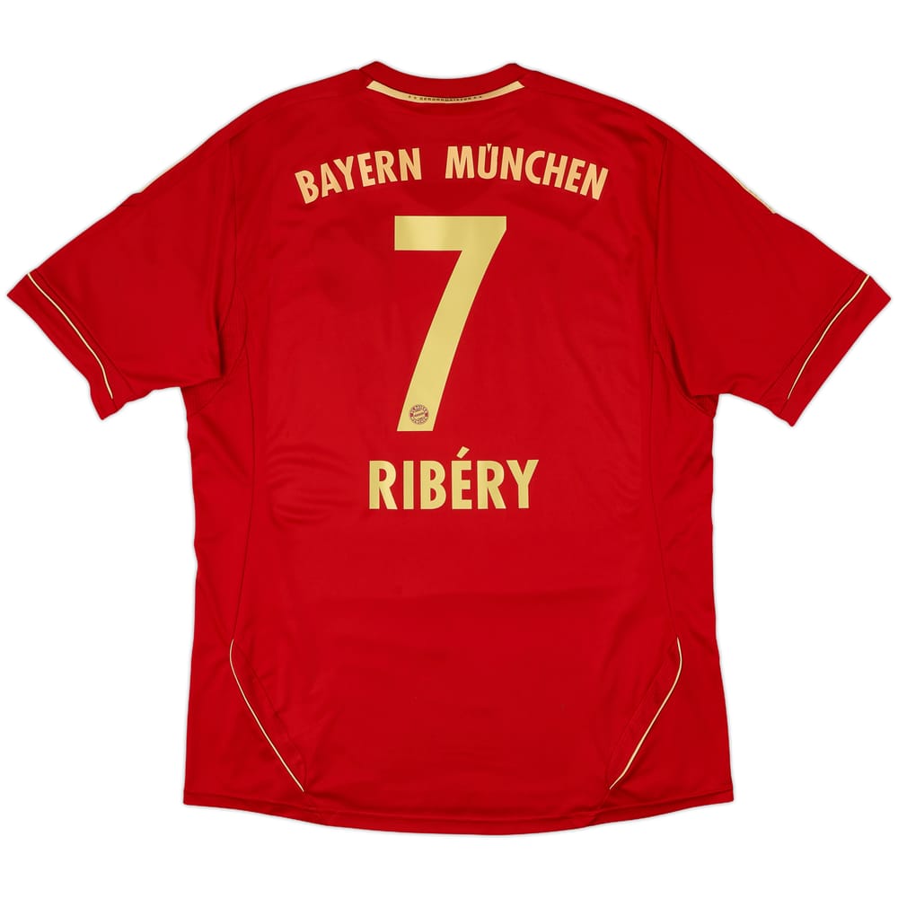 2011-13 Bayern Munich Home Shirt Ribery #7 - 6/10 - (XL)