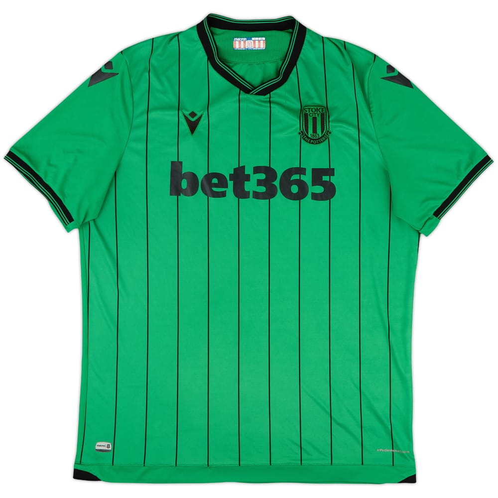 2021-22 Stoke City Away Shirt - 5/10 - (XXL)