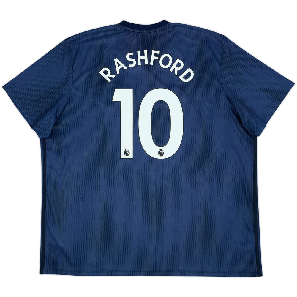 2018-19 Manchester United Third Shirt Rashford #10 - 9/10 - (3XL)