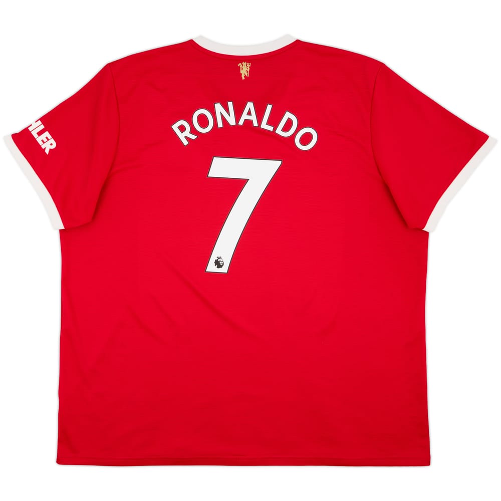2021-22 Manchester United Home Shirt Ronaldo #7 - 9/10 - (3XL)