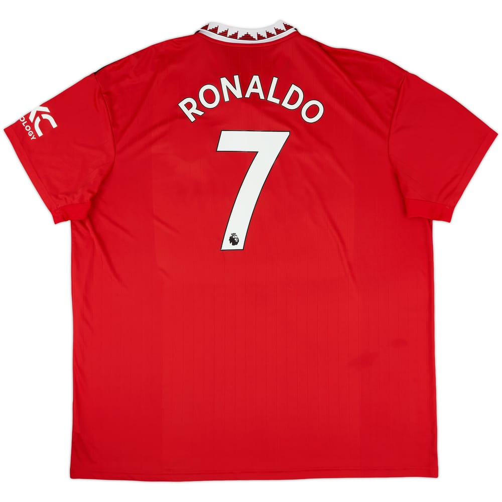 2022-23 Manchester United Home Shirt Ronaldo #7 - 9/10 - (3XL)