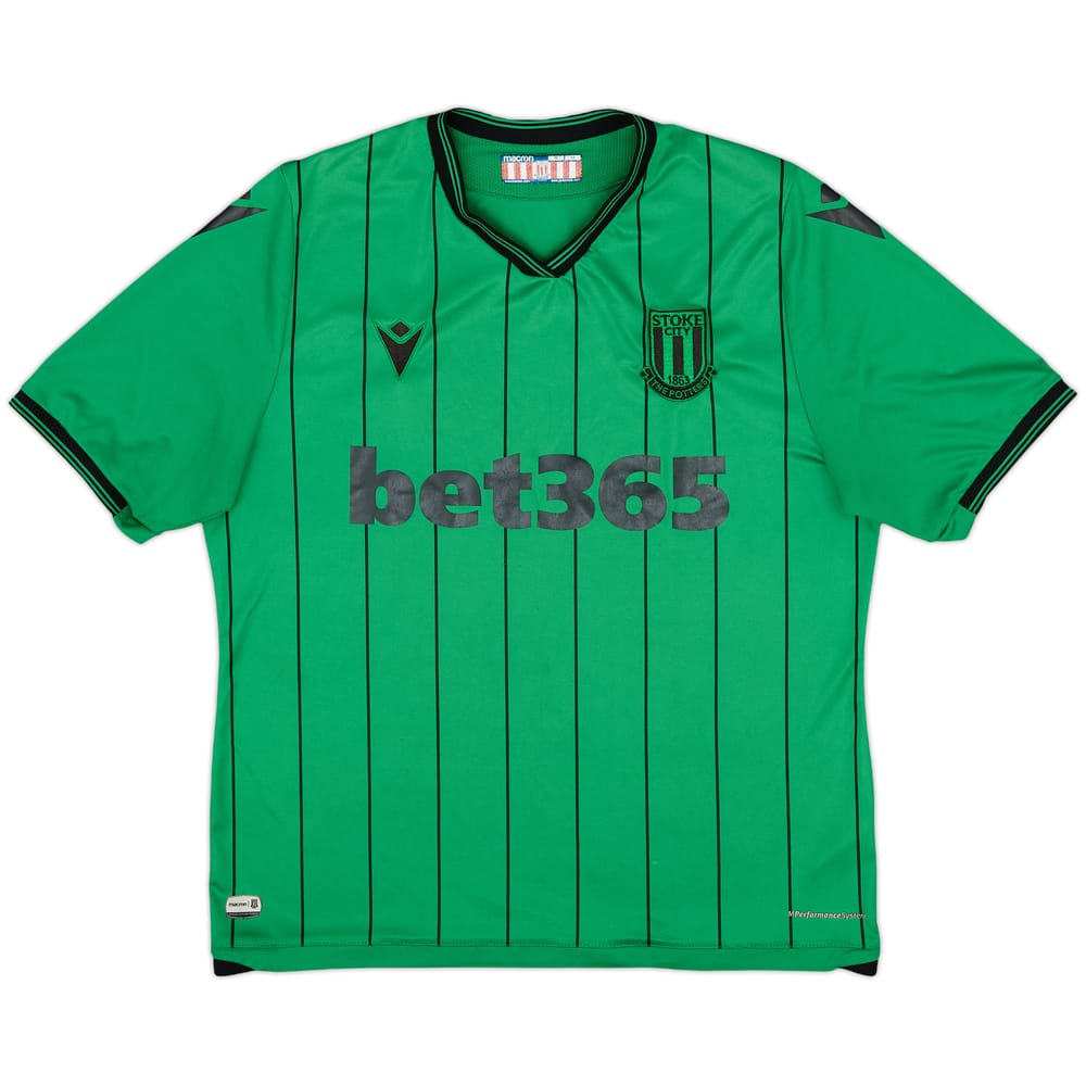 2021-22 Stoke City Away Shirt - 9/10 - (L)
