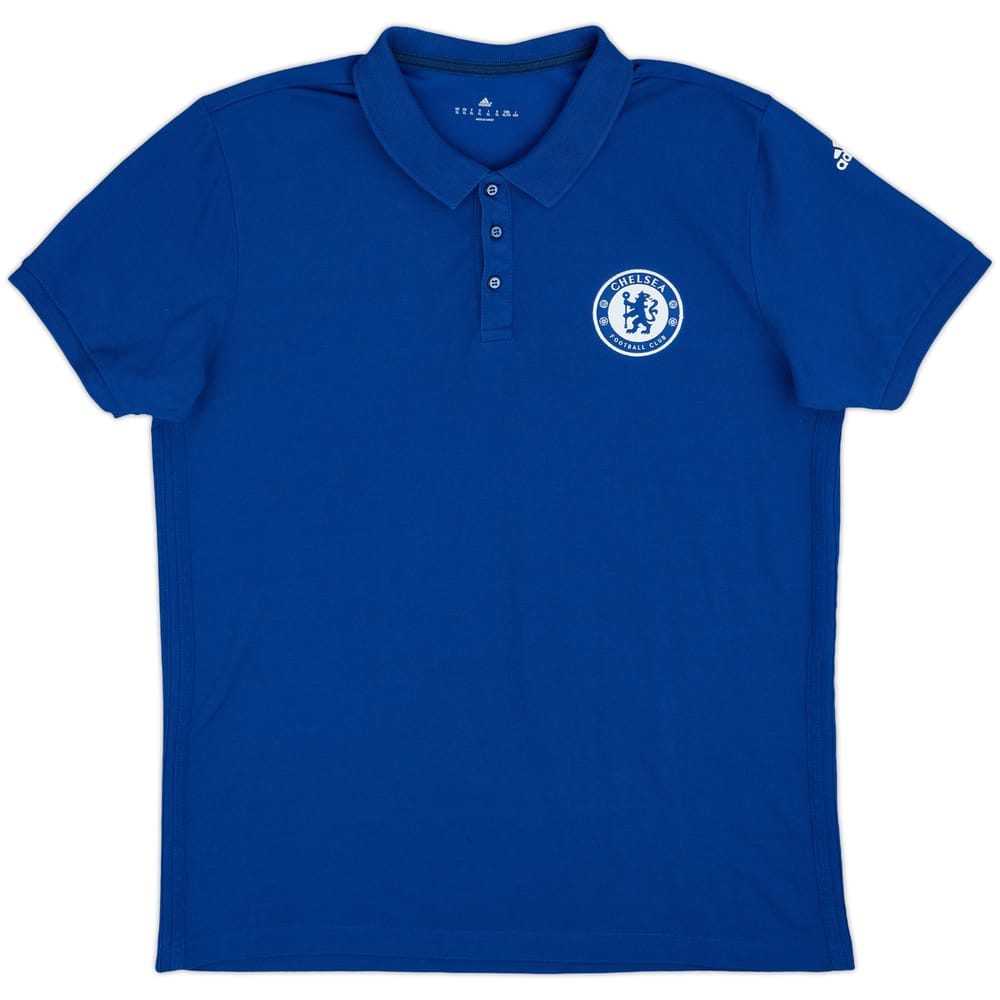 2016-17 Chelsea adidas Polo Shirt - 9/10 - (XL)