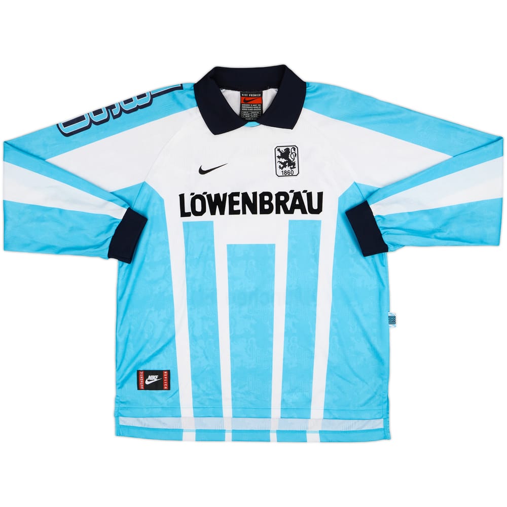 1996-97 1860 Munich Home L/S Shirt - 8/10 - (XL)