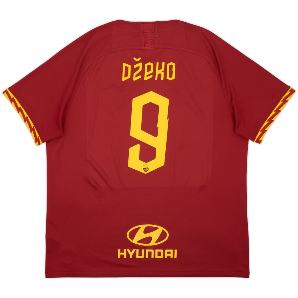 2019-20 Roma Home Shirt Dzeko #9 - 7/10 - (XXL)