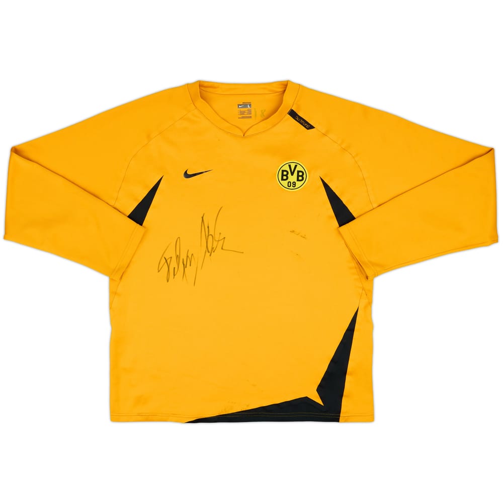 2007-08 Borussia Dortmund Nike Signed Training Top - 5/10 - (L)