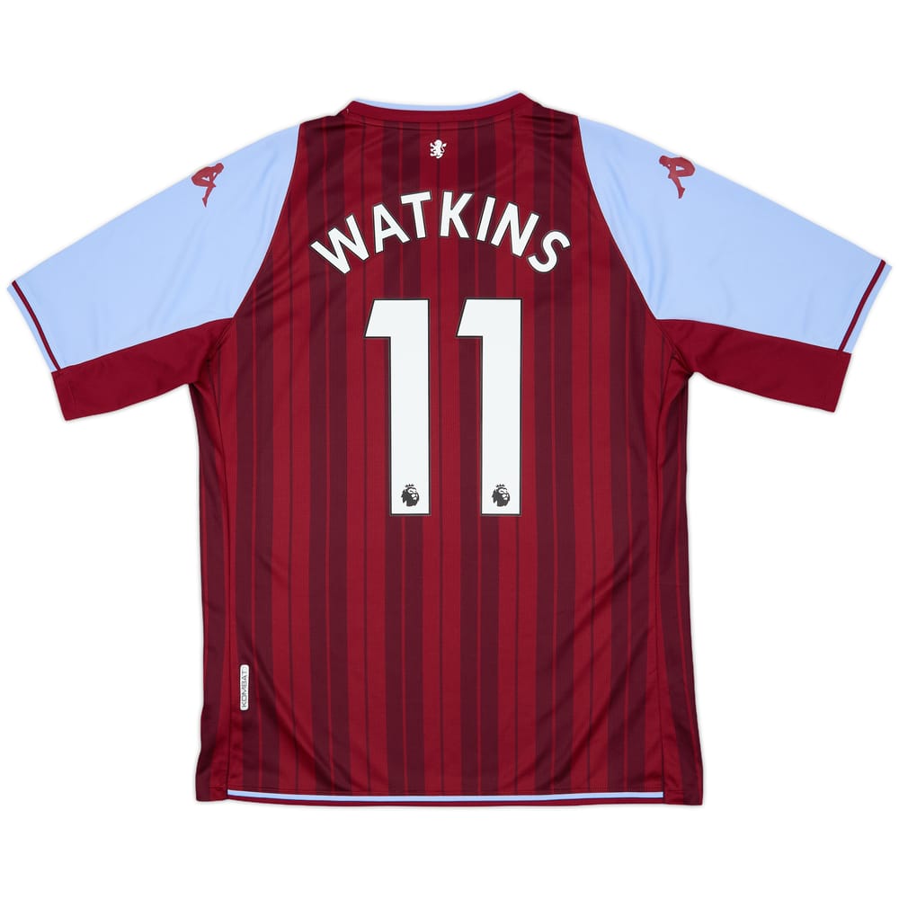 2021-22 Aston Villa Home Shirt Watkins #11 - 10/10 - (L)