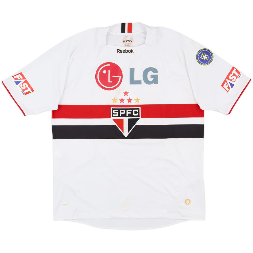 2009 Sao Paulo Home Shirt #10 (Hernanes) - 5/10 - (M)