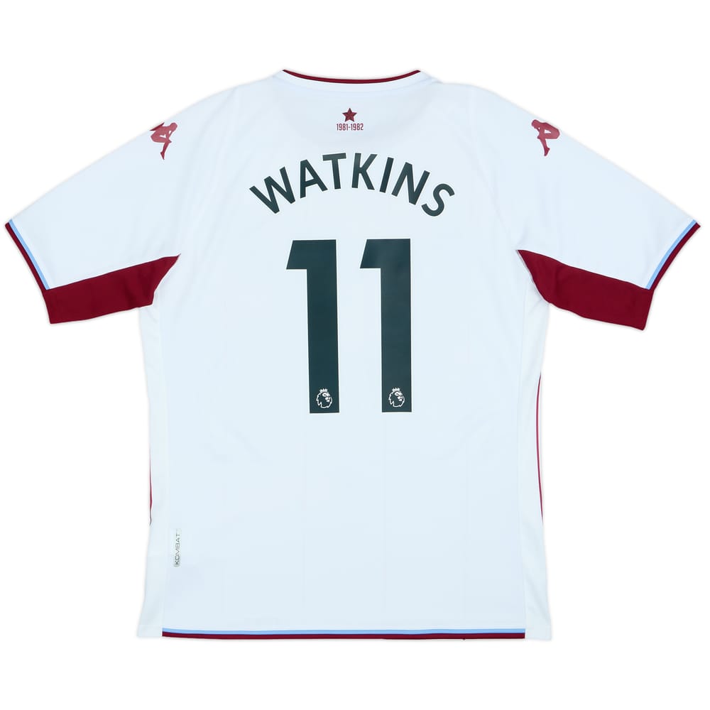 2021-22 Aston Villa Away Shirt Watkins #11 - 7/10 - (L)