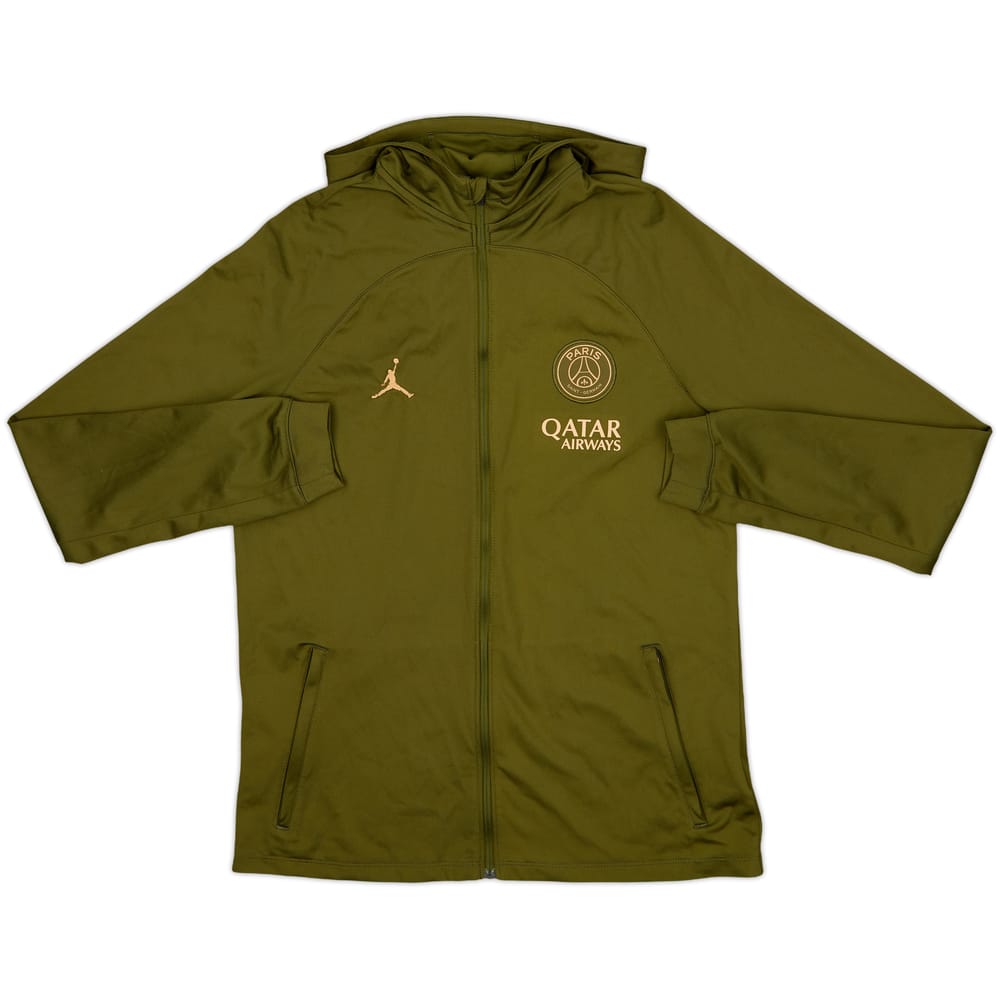 2024-25 Paris Saint Germain Nike/Jordan Hooded Track Jacket - 10/10 - (XL.Boys)