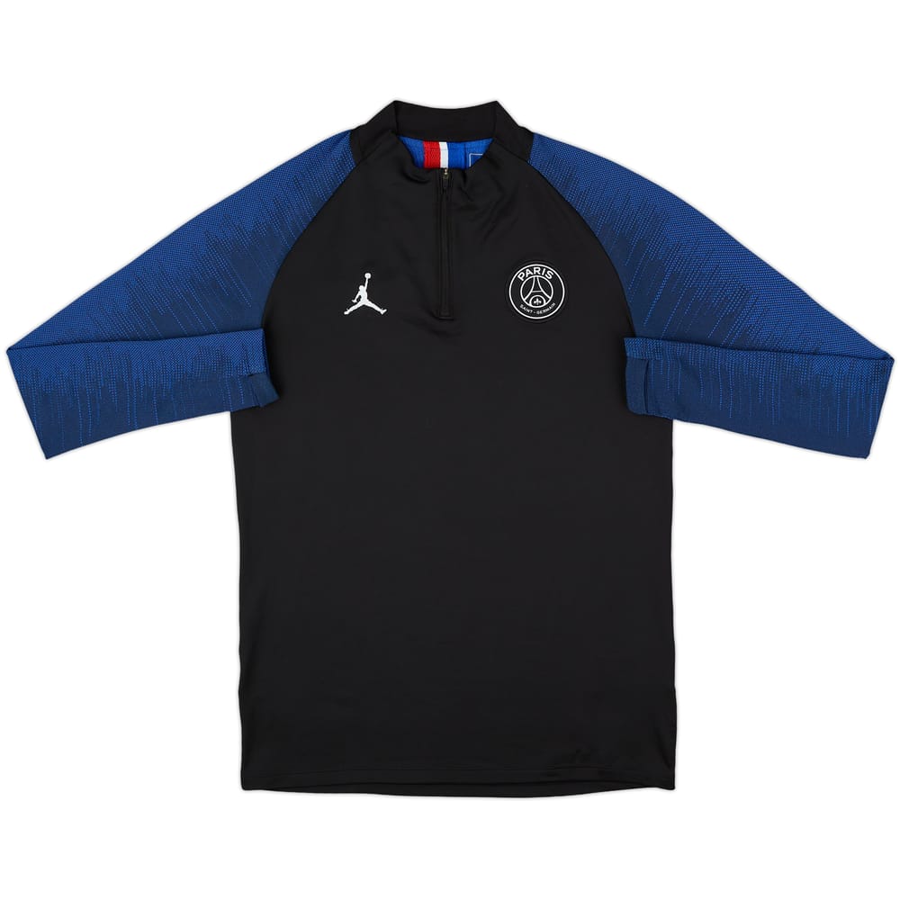 2020-21 Paris Saint-Germain Jordan/Nike 1/4 Zip Drill Top - 9/10 - (M)