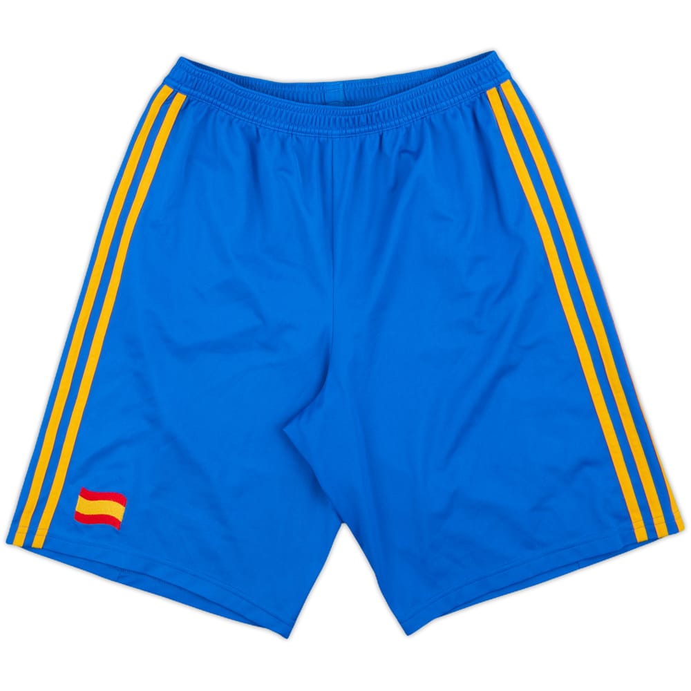 2010-11 Spain Home Shorts - 9/10 - (XL.Boys)