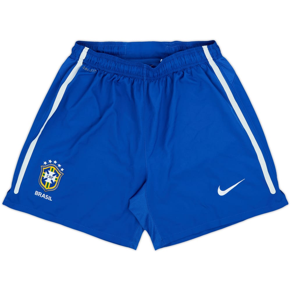 2010-11 Brazil Home Shorts - 9/10 - (L)
