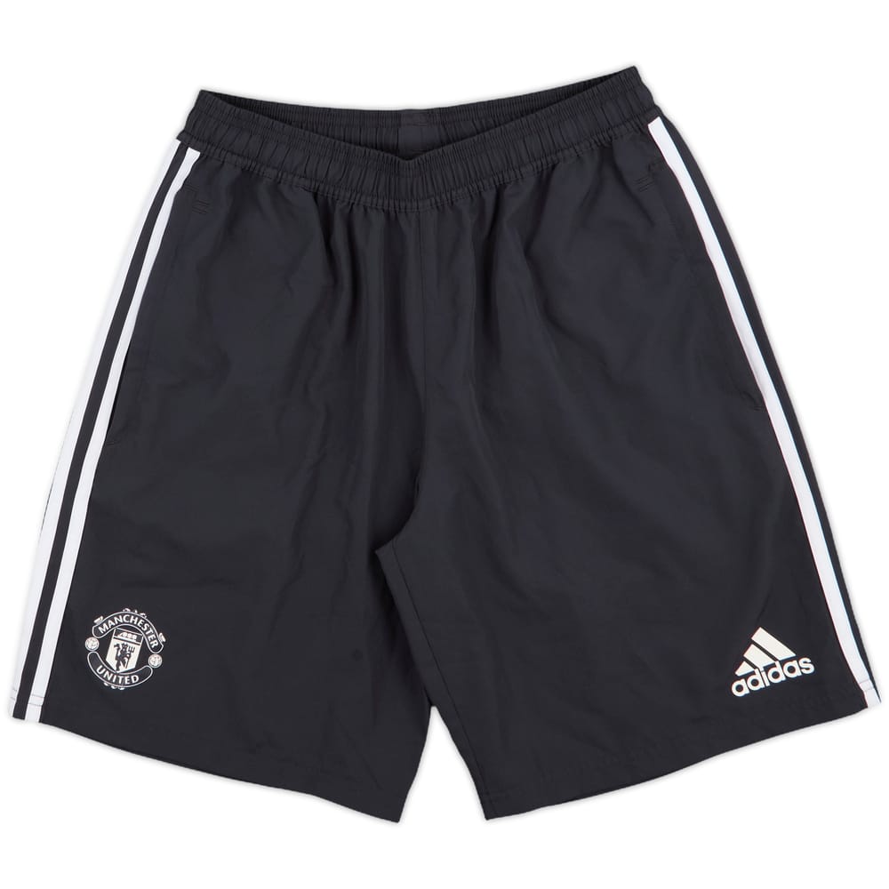 2017-18 Manchester United adidas Training Shorts - 9/10 - (S)