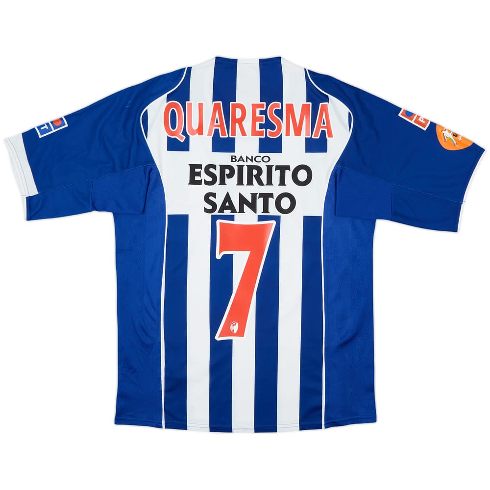Camiseta de local del Porto 2004-05 Quaresma #7 - 6/10 - (S)