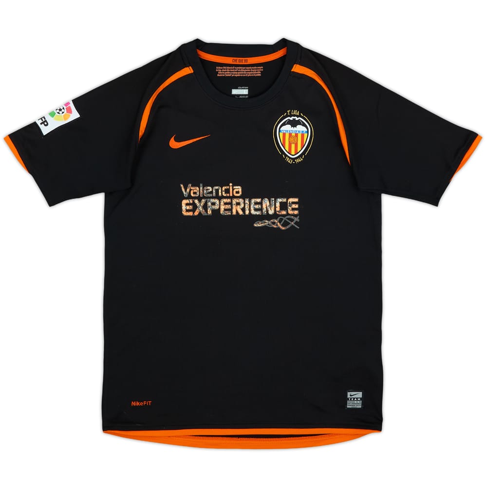 2008-09 Valencia Away Shirt - 4/10 - (L.Boys)