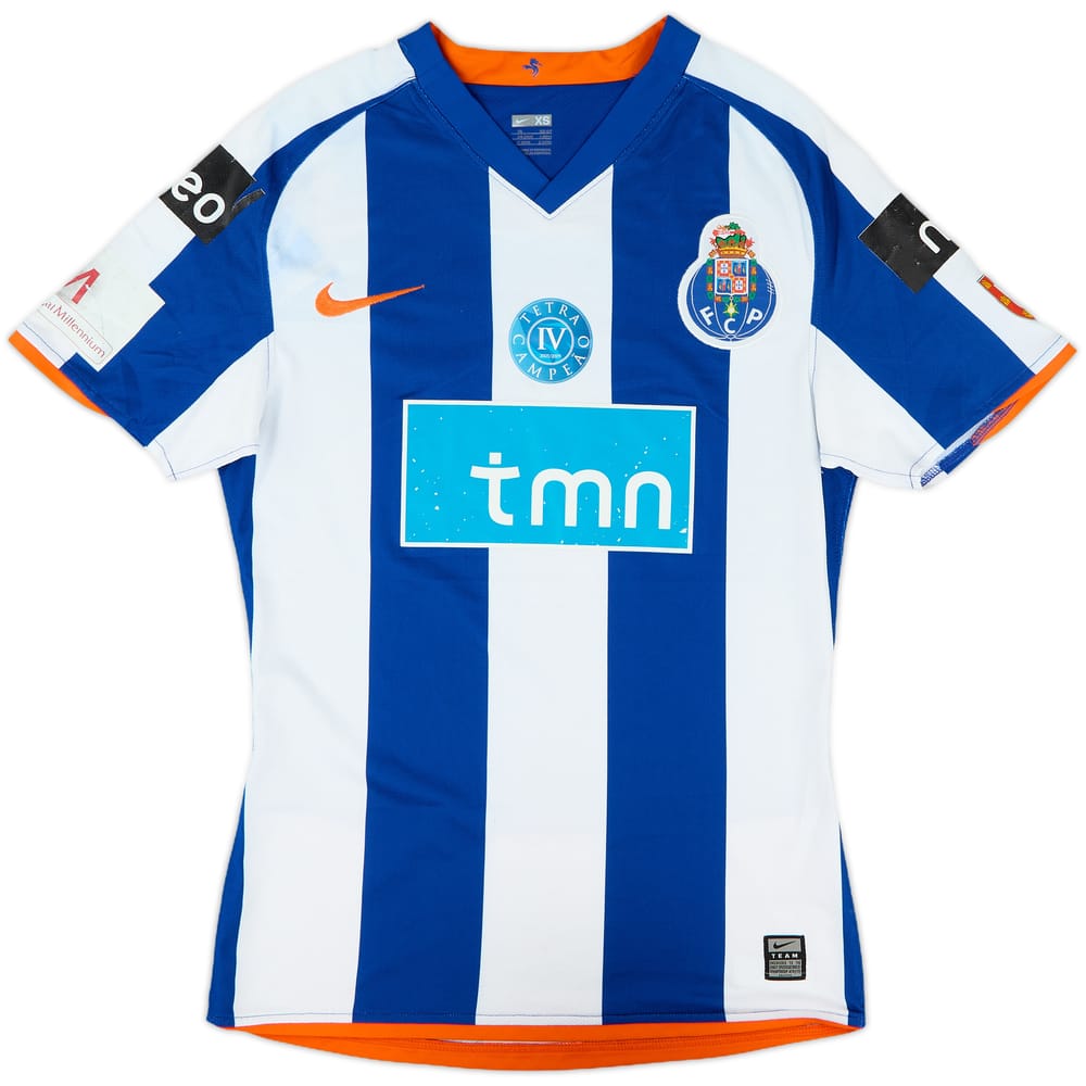 2008-09 Porto Player Issue Home Shirt #4 - 5/10 - (XS)