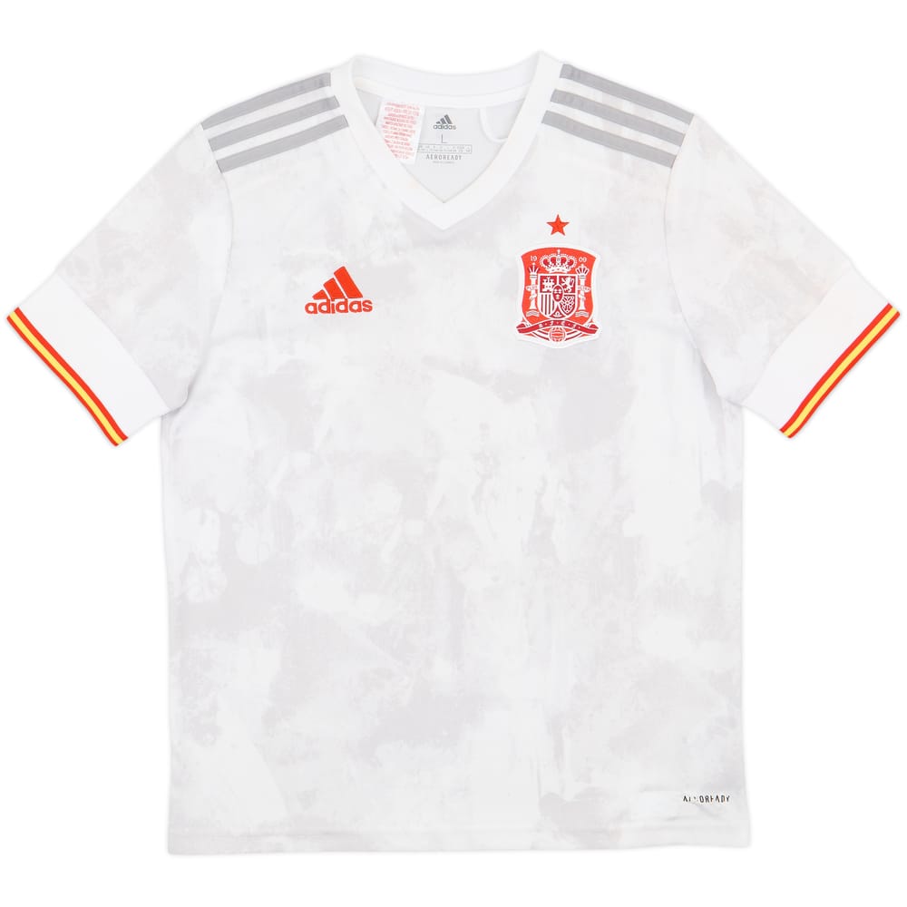 2018-19 Spain Away Shirt - 10/10 - (L.Boys)