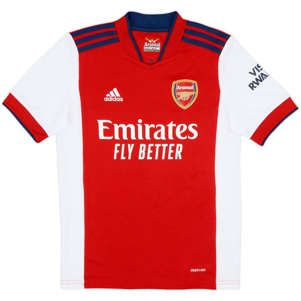 2021-22 Arsenal Home Shirt - 9/10 - (M.Boys)