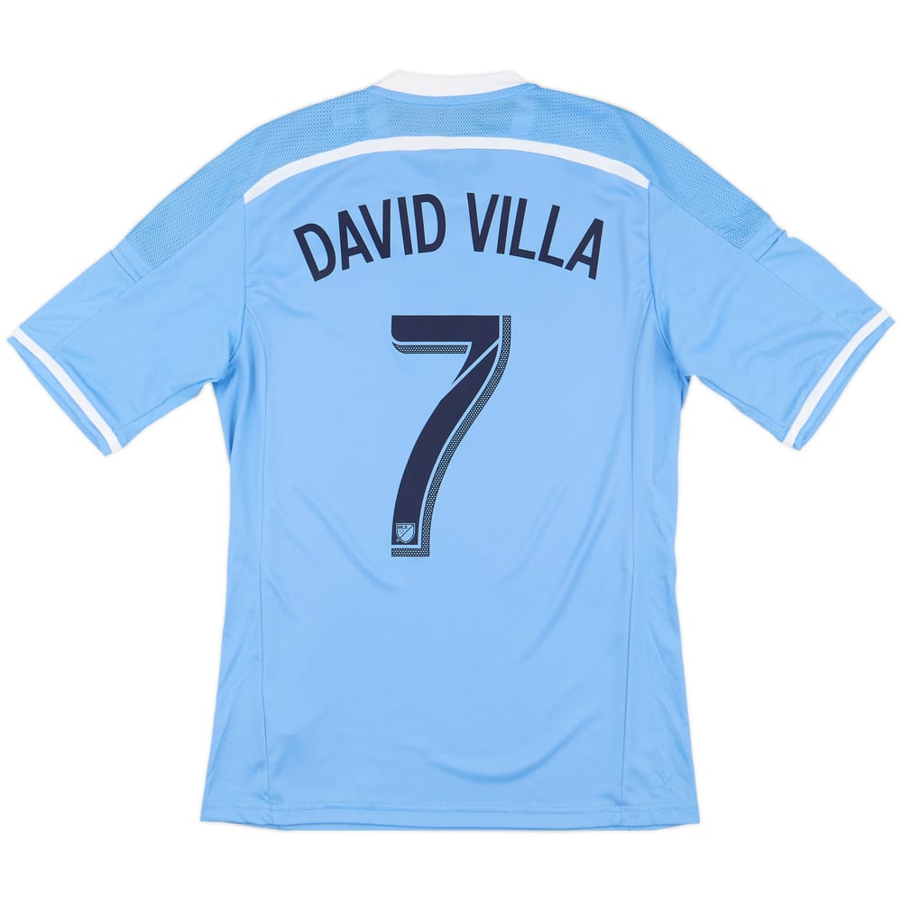 2015-16 New York City Home Shirt David Villa #7 - 9/10 - (S)