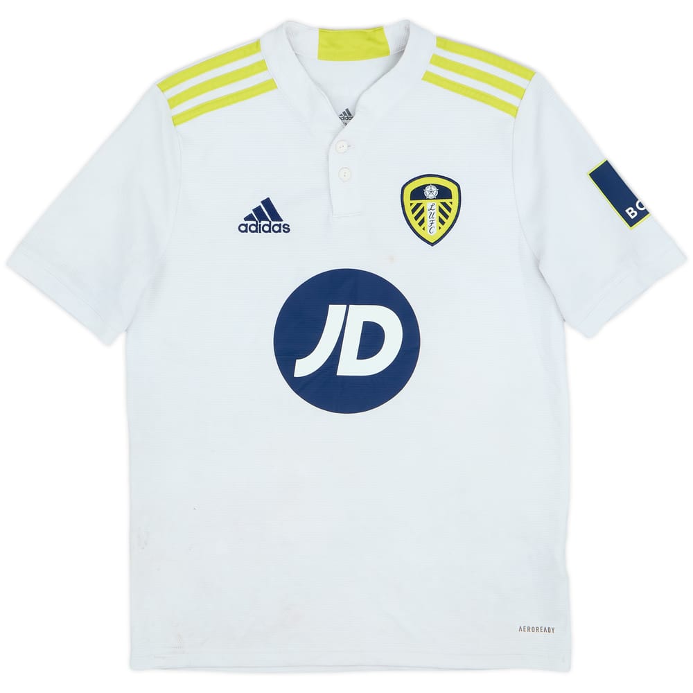 2021-22 Leeds United Home Shirt - 5/10 - (L.Boys)