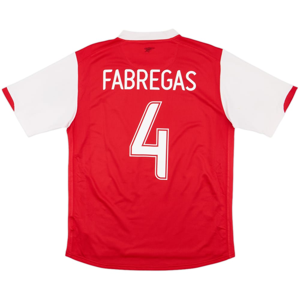 2006-08 Arsenal Home Shirt Fabregas #4 - 6/10 - (M)