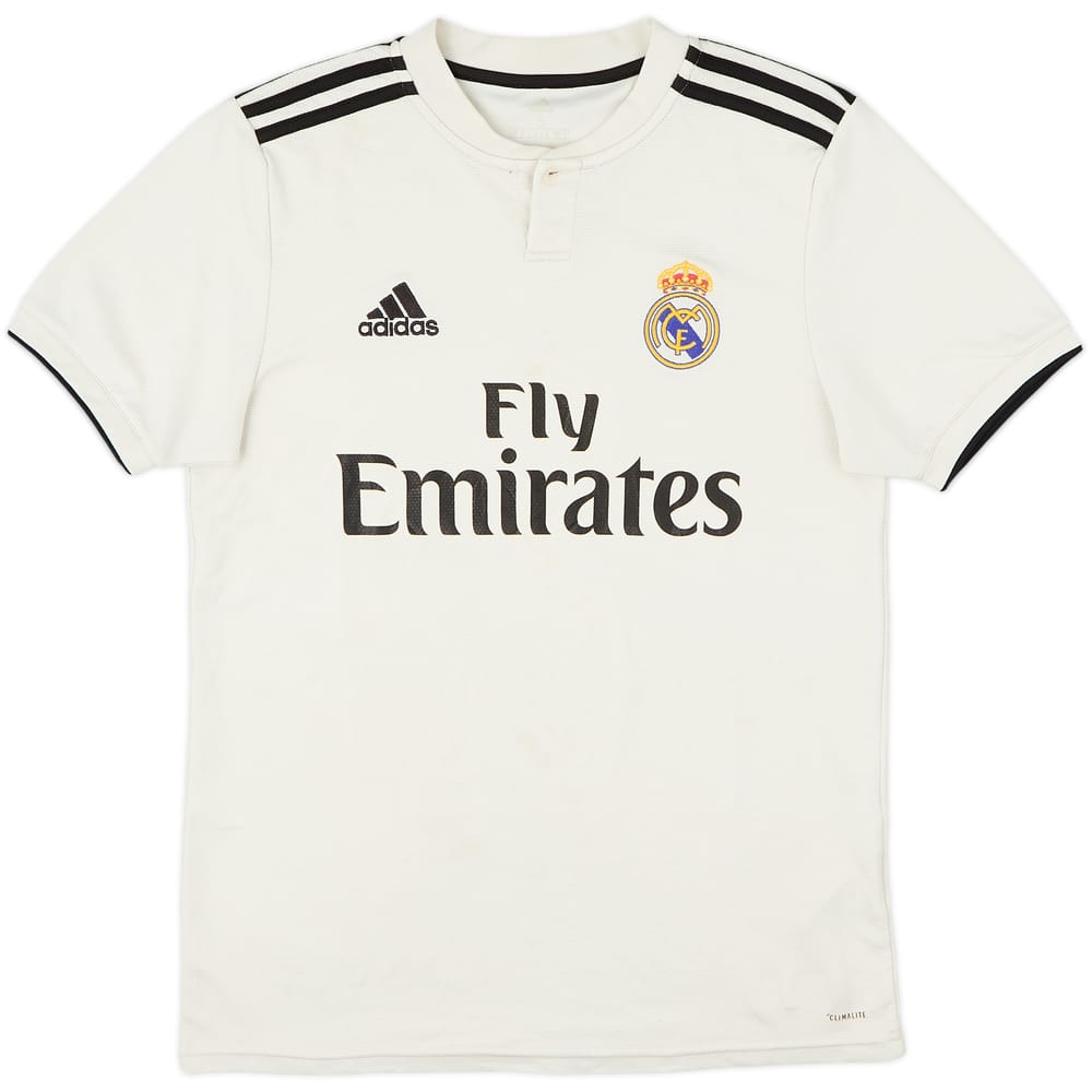 2018-19 Real Madrid Home Shirt - 4/10 - (S)
