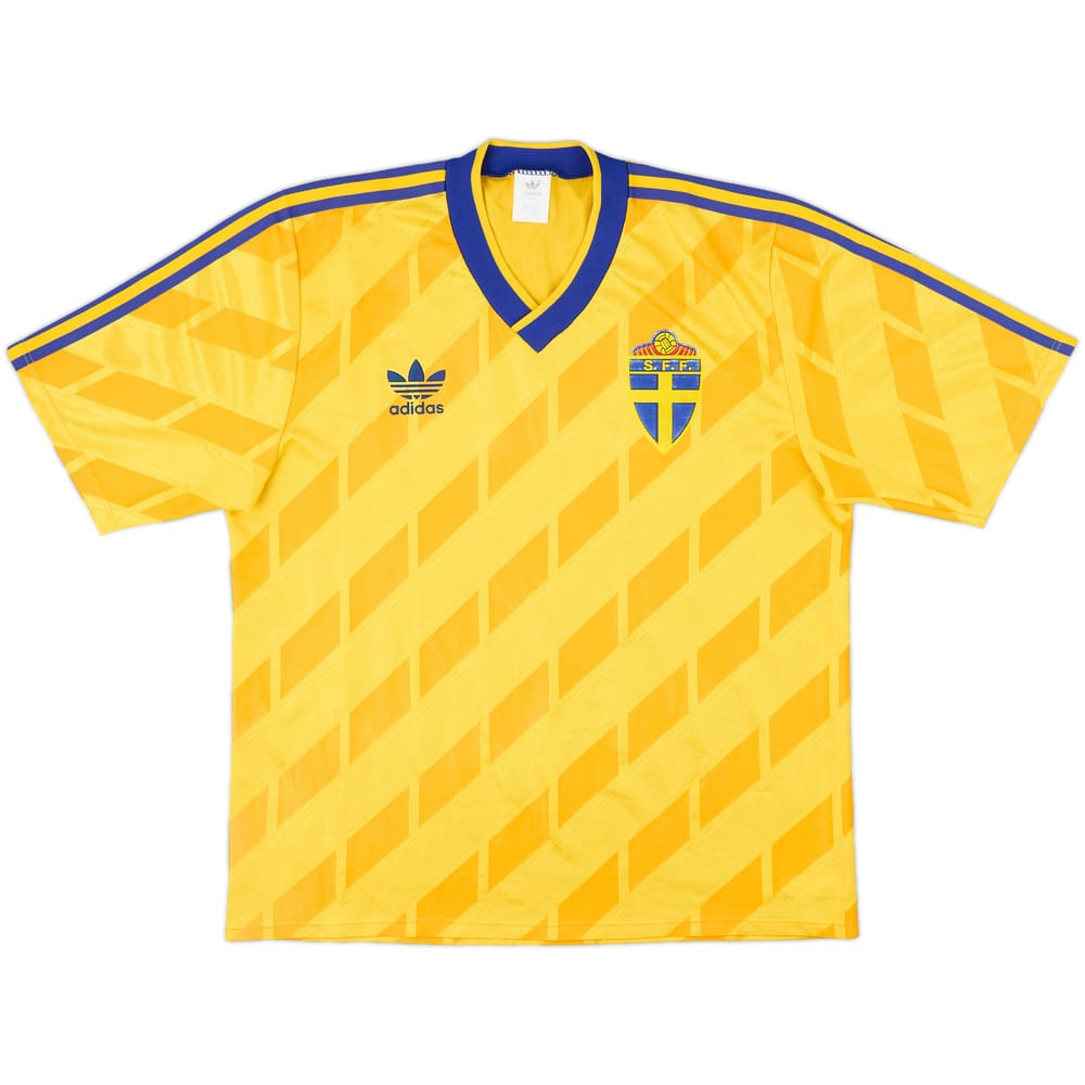 1988-91 Sweden Home Shirt - 8/10 - (L)