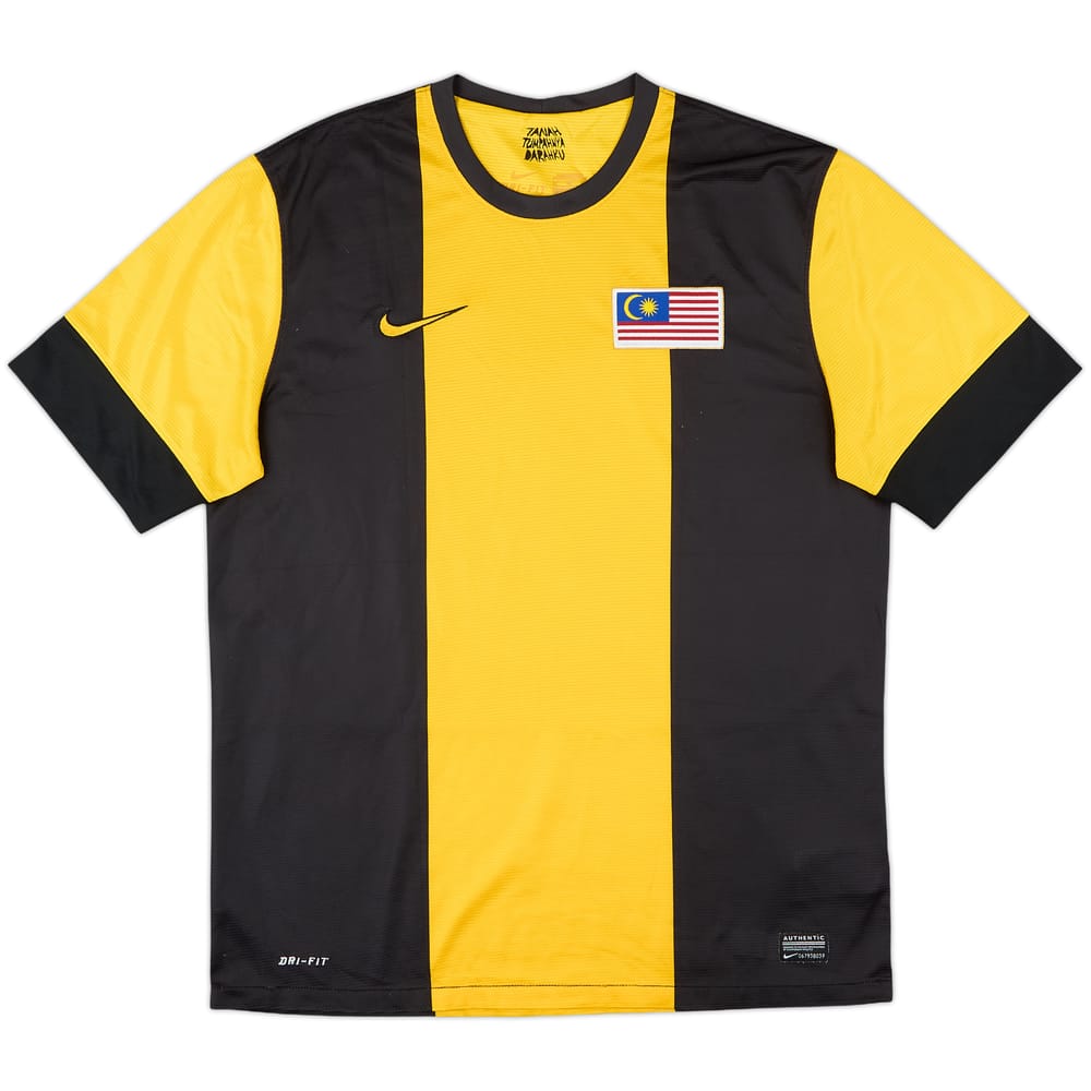 2012 Malaysia Home Shirt - 8/10 - (XL)