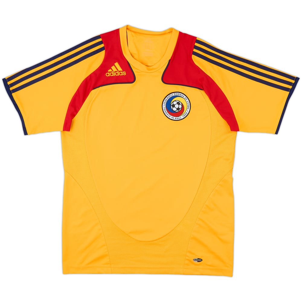 2008-09 Romania adidas Training Shirt - 8/10 - (S)