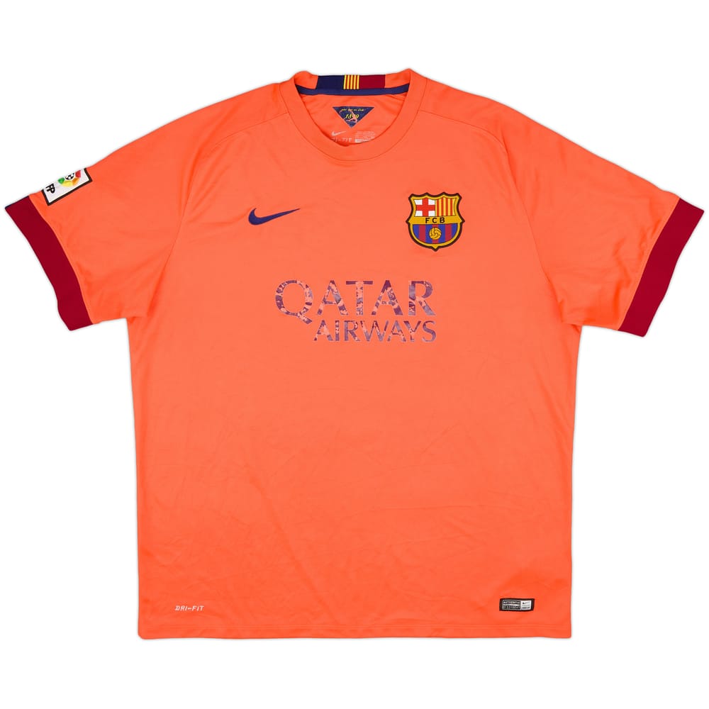 2014-15 Barcelona Away Shirt - 5/10 - (XXL)