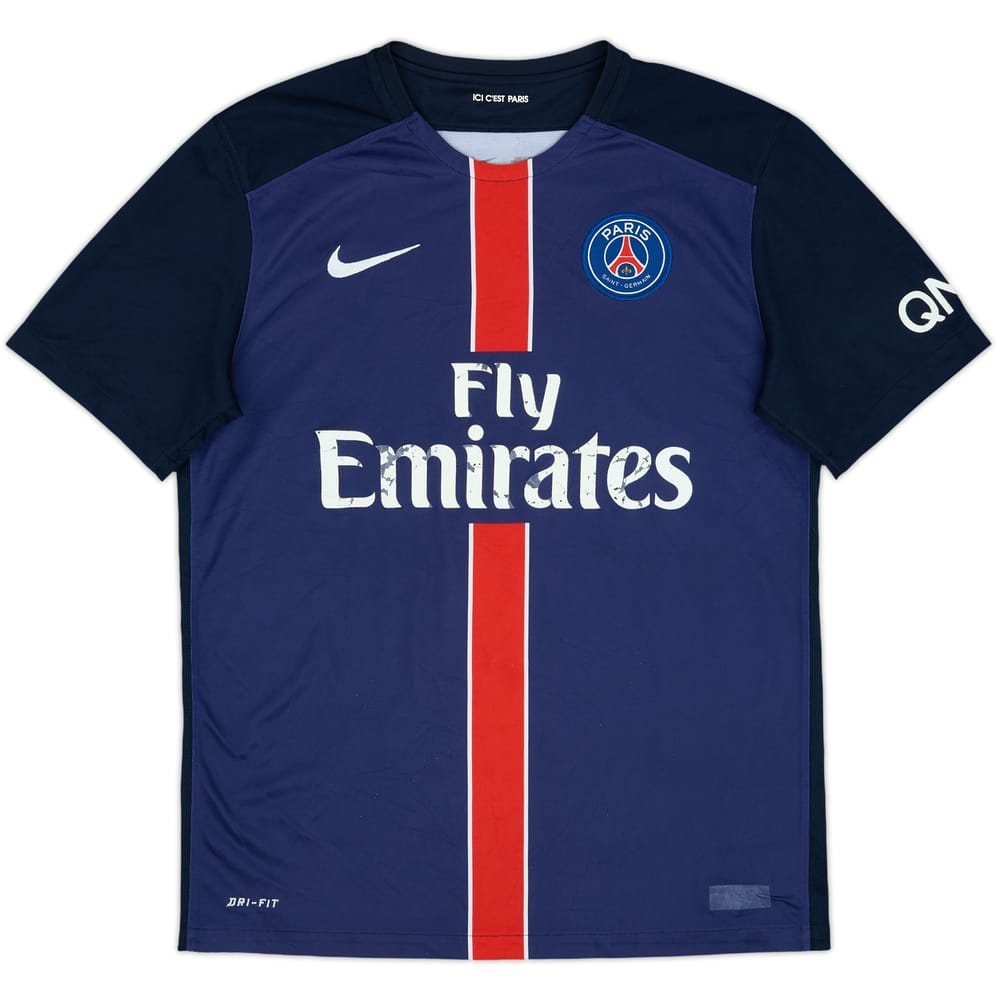 2015-16 Paris Saint-Germain Home Shirt - 5/10 - (M)