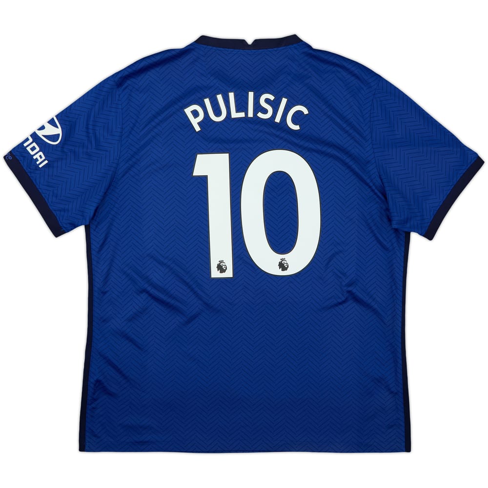 2020-21 Chelsea Home Shirt Pulisic #10 - 8/10 - (XL)