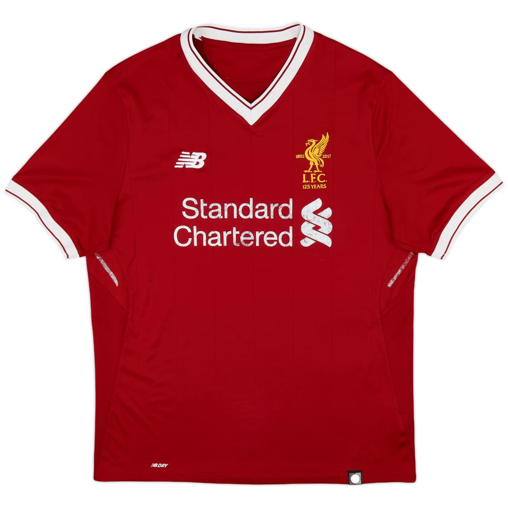 2017-18 Liverpool 125 Years Home Shirt - 5/10 - (L)