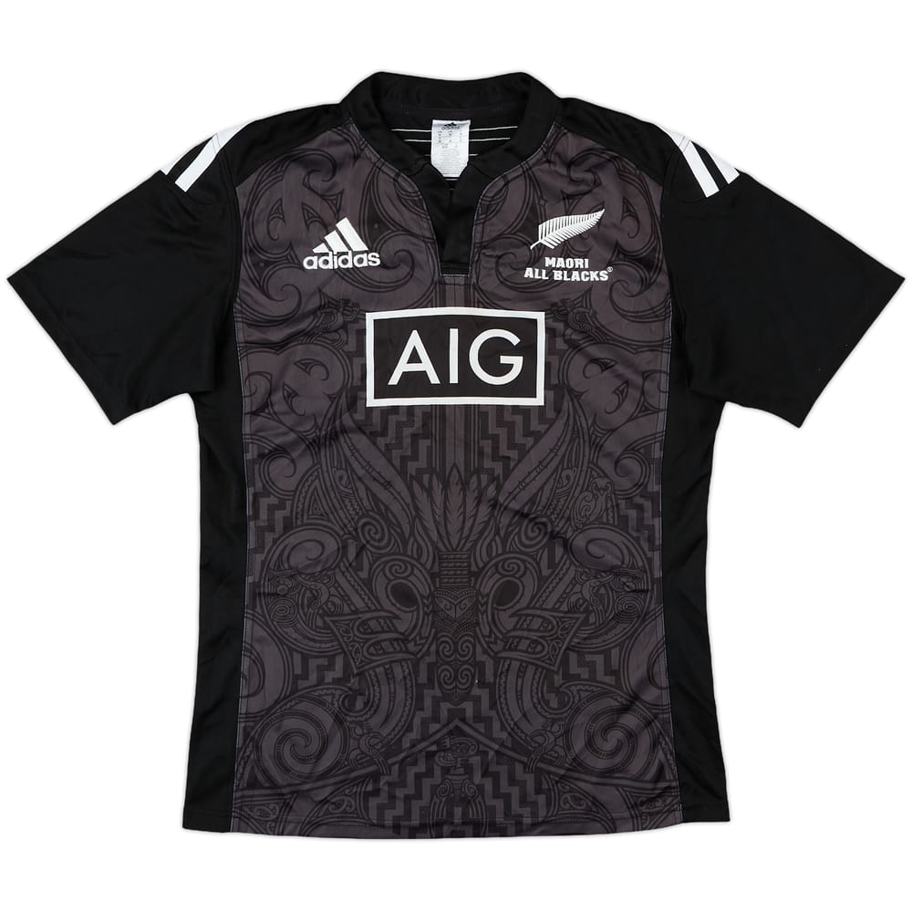 2014-15 New Zealand Rugby Home Shirt - 9/10 - (M)