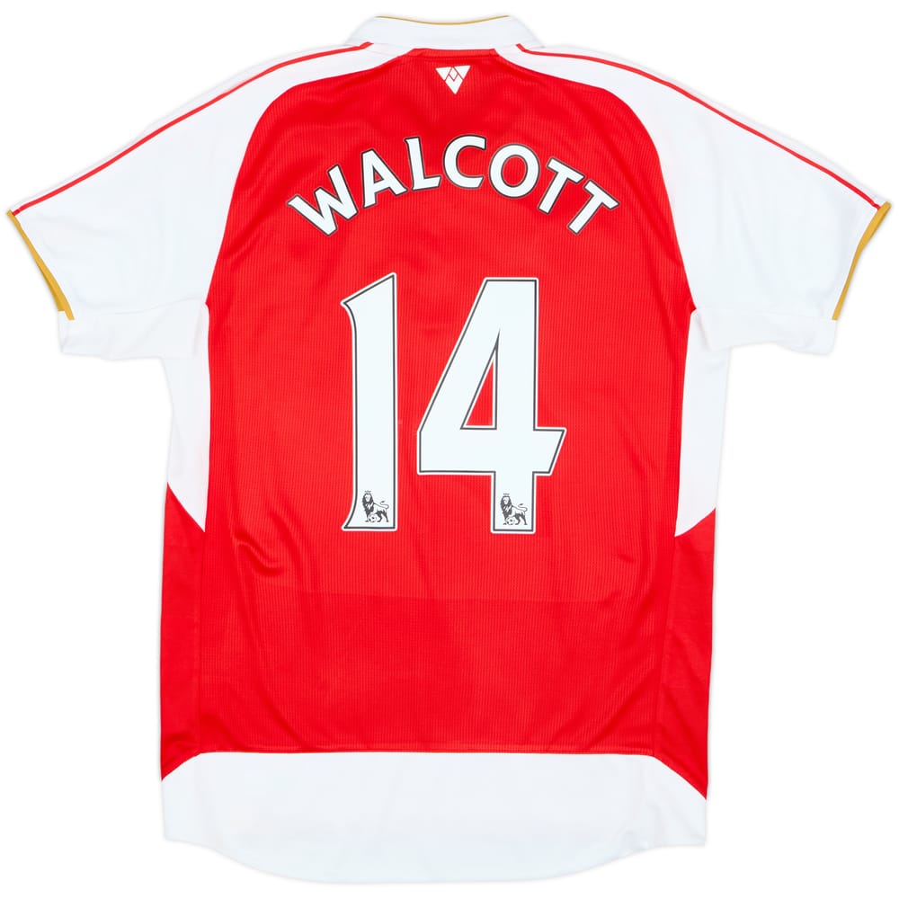 2015-16 Arsenal Home Shirt Walcott #14 - 7/10 - (M)